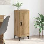 vidaXL Служебен шкаф Olden Дъб 34, 5 x 34 x 90 см (881652)