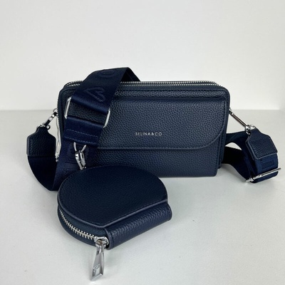 Modrá crossbody/peňaženka F-Y-90-4-navy