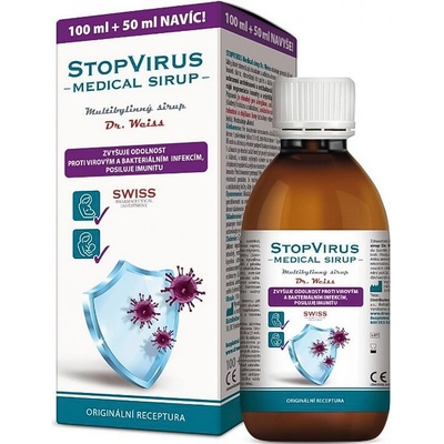 Dr. Weiss STOPVIRUS Medical sirup EKO balenie 150 ml