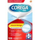 Corega tabs 4 in 1 tabletky na čistenie zubných náhrad 108 ks