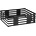 Horecano HORECANO-HELLA BLACK-Стойка за гастронорм 1/2 (31.2x25.1xh13cm) (HC-84258)(SG-792226(D)) (0184258)