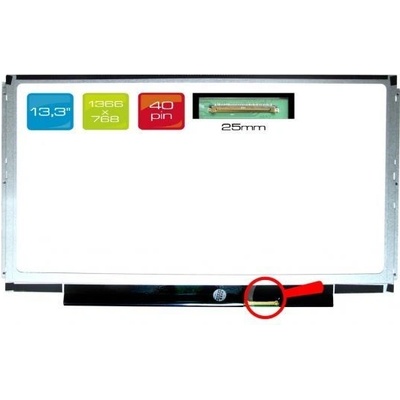 LCD displej display Lenovo IdeaPad U310 4375-BGU 13.3" WXGA HD 1366x768 LED lesklý povrch – Zboží Živě