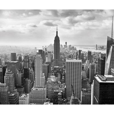 Komar Vliesová fototapeta NYC Black and White rozměry 300 x 250 cm