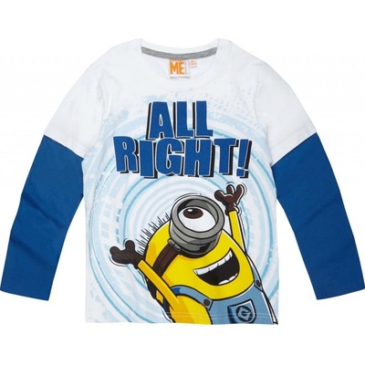 Minions Mimoni tričko bílá
