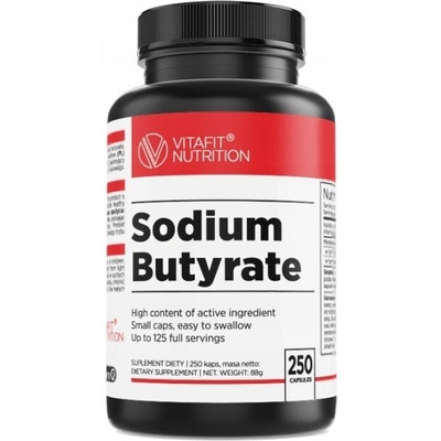 Vitafit Nutrition Butyrát sodný 250 kapslí