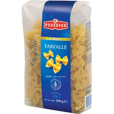 Podravka Těstoviny Farfalle Mašle 0,5 kg