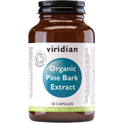 Viridian Organic Pine Bark Extract 100 mg [30 капсули]