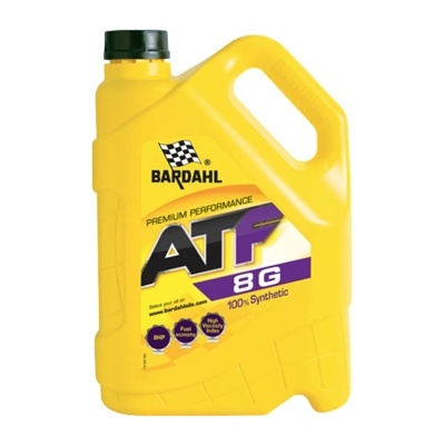 Bardahl МАСЛО ЗА АВТОМАТИЧНА СКОРОСТНА КУТИЯ bardahl atf 8 gear 5 литра