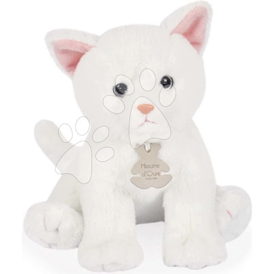 mačička Baby Cat White Histoire d’ Ours biela od 0 mes 18 cm
