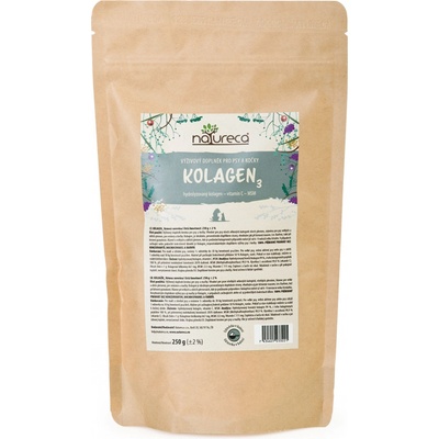 Natureca Kolagen 3 sušený hydrolizovaný 250 g