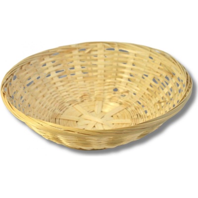 Dekorace - Ošatka bambus kulatá 28cm