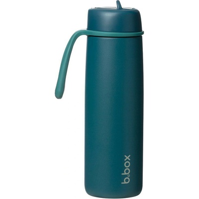 b.box Nerezová termofľaša so slamkou 690 ml sea glass