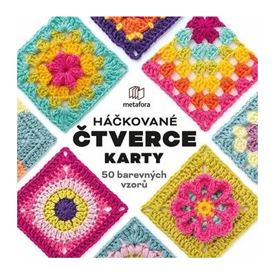 Háčkované čtverce – Karty - Claire Montgomerie