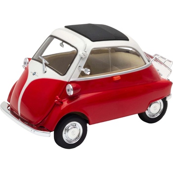 Welly Метална количка Welly - BMW Isetta 250, червена, 1: 18 (24096W)