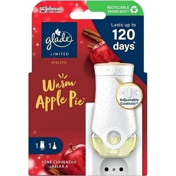 GLADE Warm Apple Pie elektrický osvěžovač vzduchu 20 ml