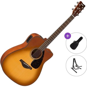 Yamaha FGX800C Standard SET Sand Burst Електро-акустична китара Дреднаут