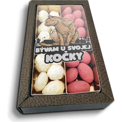 Sablio Mandle v čokoláde Bývam u svojej mačky 2 x 80 g