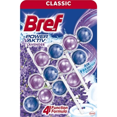 Bref Power Aktiv WC blok Lavender 3 x 50 g – Zbozi.Blesk.cz