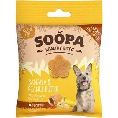 Soopa Healthy Bites s banánom a arašidovým maslom 50 g