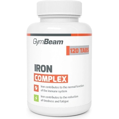 GymBeam Iron Complex, 120 Tablets