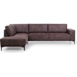 Scandic Кафяв ъглов диван от изкуствена кожа (ляв ъгъл) Copenhagen - Scandic (14510SN 29 CHOCOLATE)