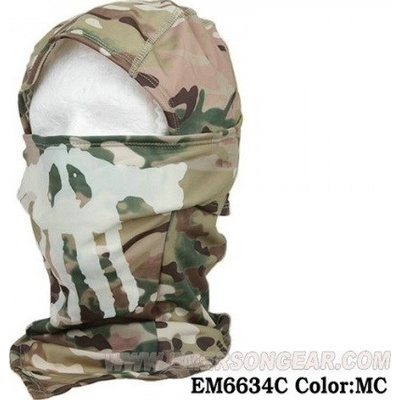 Emerson Gear Fluorescenční rychle schnoucí kukla s lebkou 1D Multicam