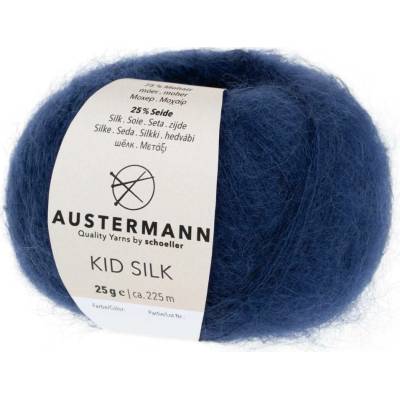 Pletací příze Austermann Kid Silk Barva: 04 MARINE