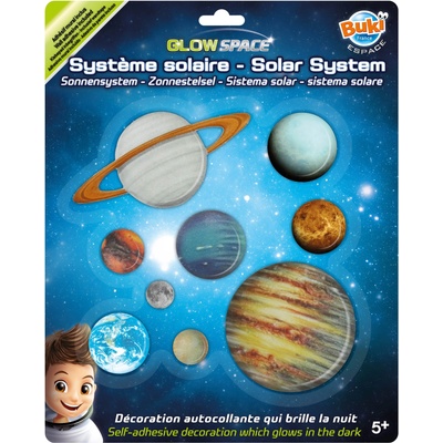 Buki France Светещи в тъмното планети Buki Space - Слънчева система (BK3DF10)