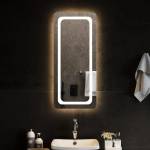 vidaXL LED огледало за баня, 40x90 см (3154097)