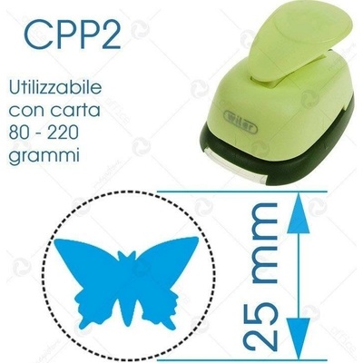 Wiler děrovačka ozdobná Motýl 25 mm na papír – Zboží Mobilmania