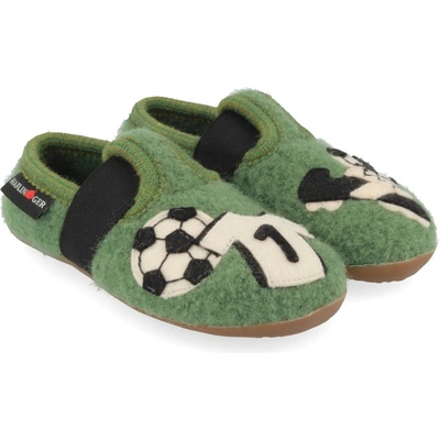 Haflinger Детски пантофи Haflinger Kid's Everest Team Slippers - Farn - размер 23 (EU) (702-6027-0111)