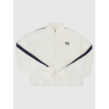 GAP Памучно яке с цип GAP GAP | Byal | ЖЕНИ | XS