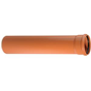 PESTAN ПВЦ ТРЪБА ф125х3.2 sn4 5м ОРАНЖ (10410375)