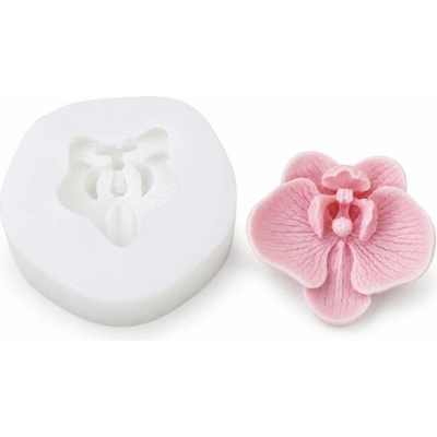 Cesil Silikonová forma Orchidej 6 x 6,5 cm