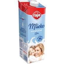 Rajo Trvanlivé polotučné mlieko 1 l