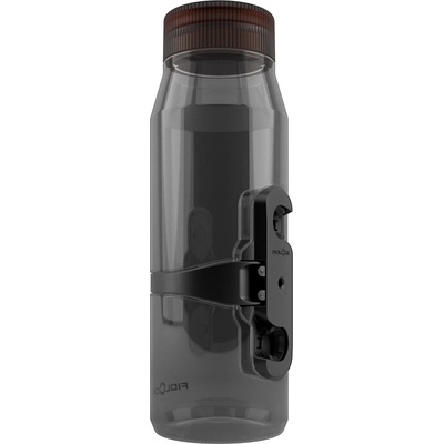 Бутилка за велосипед Fidlock Twist Single Bottle Life 700 Cycling water bottles - Transparent Schwarz / Fidlock Logo - размер 700 ml (533-2437-0411)