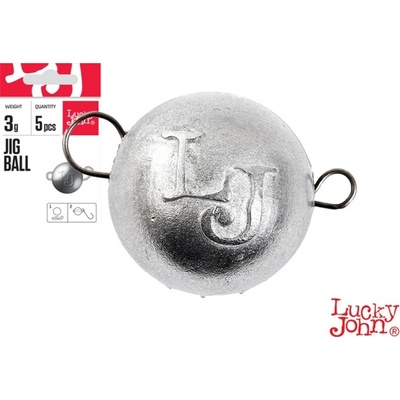 Lucky John LJ Lead Jig Ball čeburaška 7g 4 ks