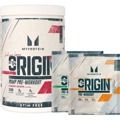 MyProtein Origin Pre-Workout Stim Free 600 g – Zboží Mobilmania