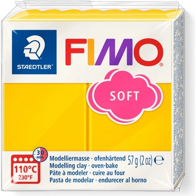 FIMO Полимерна глина Staedtler Fimo Soft, 57 g, слънч16 (21895-А-СЛЪНЧОГЛЕД)