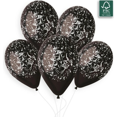 Svet balonku Balón Mramor biely 33 cm