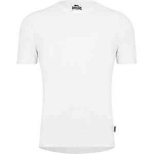 Lonsdale Мъжка тениска Lonsdale Single T Shirt Mens - White