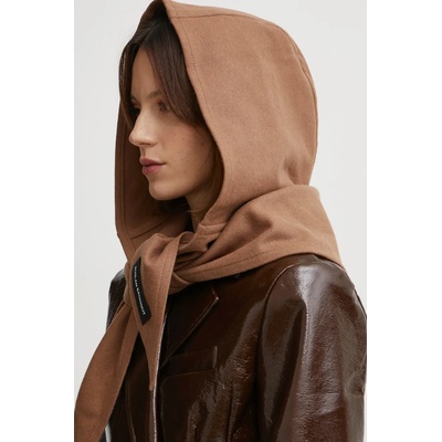 Вълнена качулка Ruslan Baginskiy (HOD037.WP.FLT)