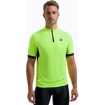 Rogelli Мъжка колоездачна тениска Perugia 2.0 fluor/black