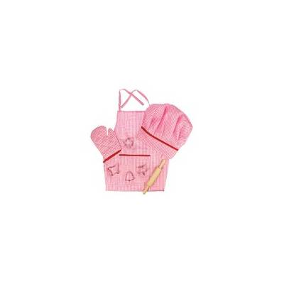 Bigjigs Toys Růžový set šéfkuchařky
