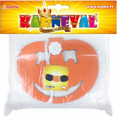 RAPPA girlanda papírová Halloween dýně 4 m – Zboží Mobilmania
