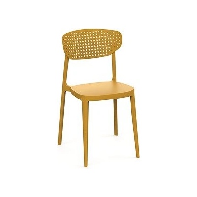 ROJAPLAST Židle zahradní Aire, hořčicová žlutá