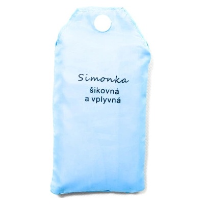 Nákupná taška s menom Simonka - šikovná a vplyvná