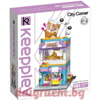 Image 1 of Qman Конструктор qman Магазин за чай c0108 (qc0108)