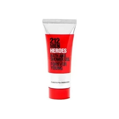 Carolina Herrera 212 Men Heroes Forever Young sprchový gel 100 ml sprchový gél