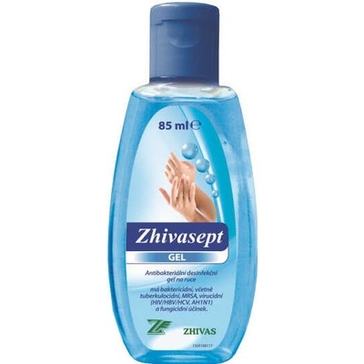 Zhivasept gél chirurgická dezinfekcia rúk 85 ml